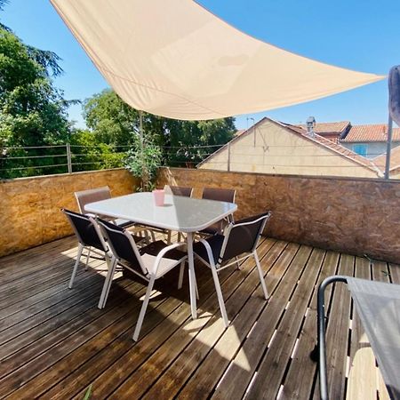 Appartement Beau T3 en duplex terrasse et parking bien placé à Toulouse Extérieur photo