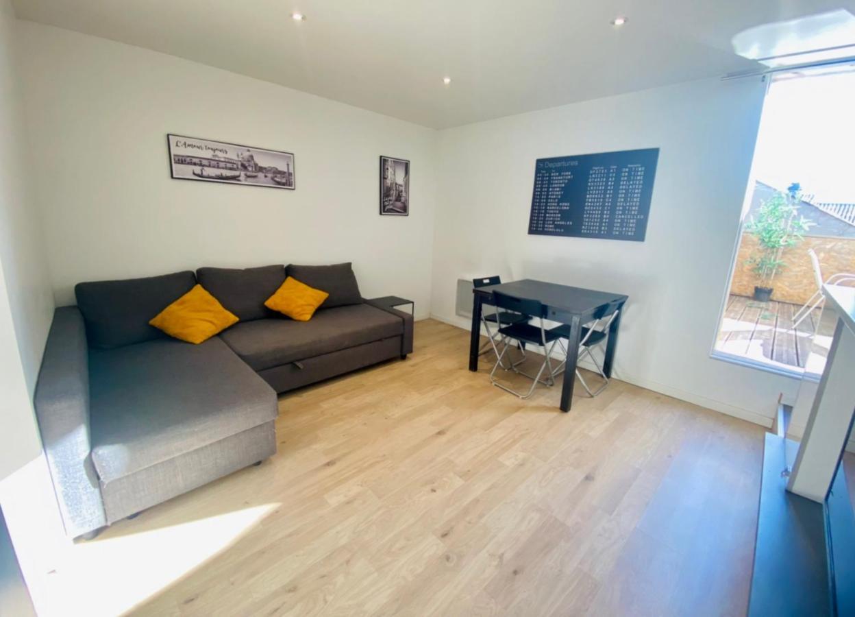 Appartement Beau T3 en duplex terrasse et parking bien placé à Toulouse Extérieur photo